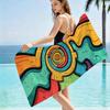 Modern P-Pop Arts Towel Multi-purpose Quick Dry Towel Family Outdoor Pool Beach Travel Daily Bath Use