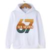 Spring Autumn 67 Men's Hoodie Casual Women Pullover Fashion Funny Comfortable Sweatshirt Outdoor Casual Clothing