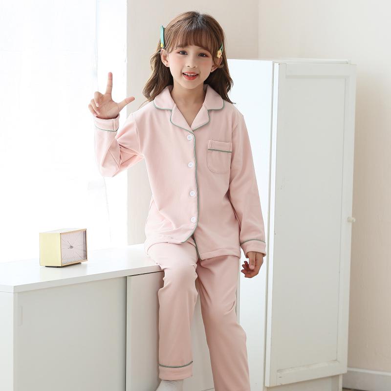 Lulu Cow Girls' Pajamas - Spring/Autumn Long Sleeve Cotton Sleepwear 2022