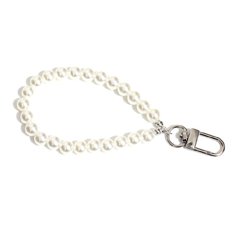 Imination Pearl Wrist Lanyard Keychain Anti-Lost Phone Charm Strap Pendant