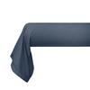 "Julian" Combed Cotton Percale Bolster Case Pure Cotton - 45x185 - Julian Ink Blue