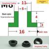 Step T-Shaped Nylon Insulating Bushing Washer, M3-M35 Thread Protection Spacer