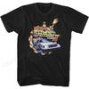 25-26 Summer Back To The Future T-Shirt Graphic Printing Men's Women's Fashion Hip Hop Streetwear Short Sleeve Plus Size Unisex