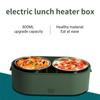 Boîte à lunch isotherme en acier inoxydable avec eau chaude et électricité gratuites, 12 V, chauffage en forme de cœur, pour bureau et camping