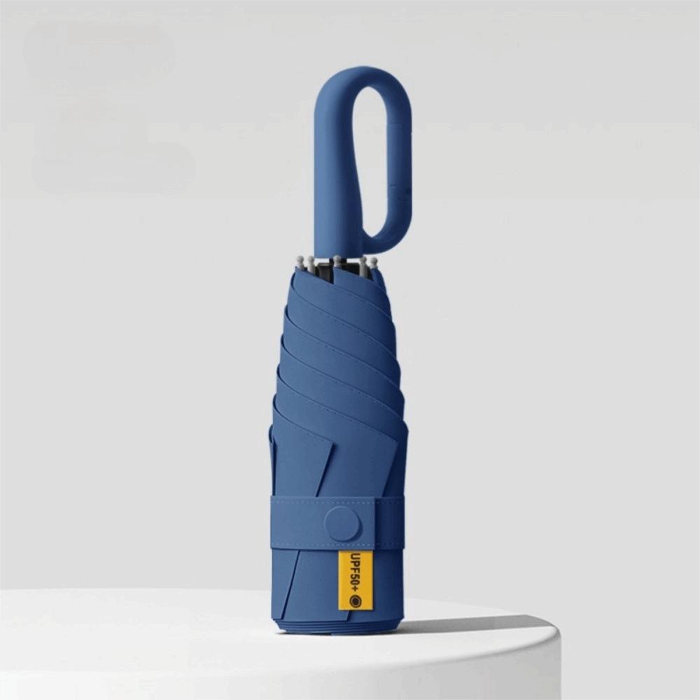 Portable Buckle Mini Umbrella Folding UV Protection Umbrella New Sunshade Umbrella  Outdoor Travel