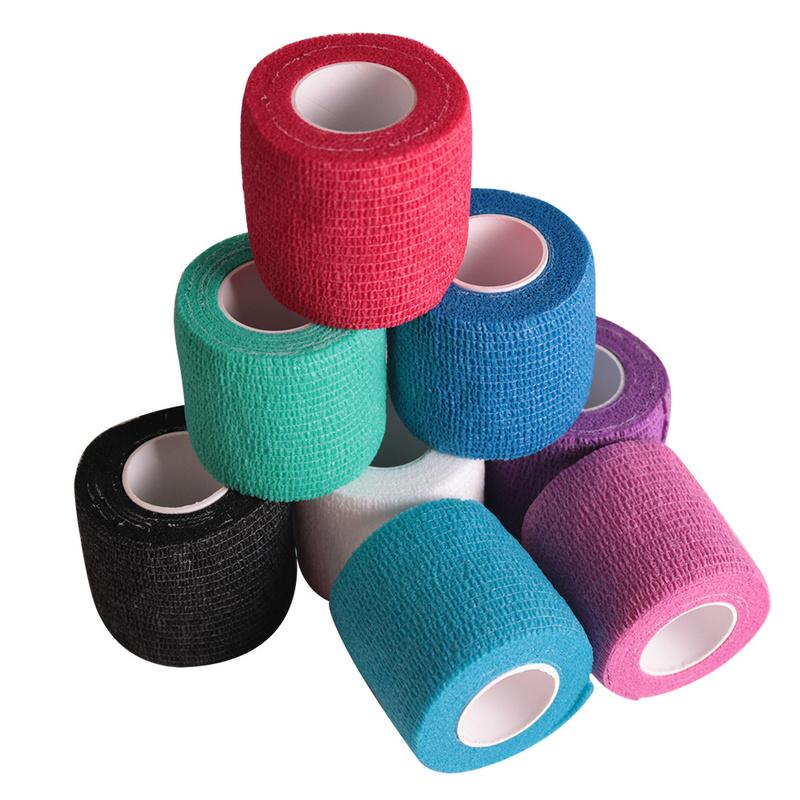 Medical Bandage Self-Adhesive Breathable Elastic Bandage Medical Elastic Gauze Tape First Aid Tool For Sport Fixing Finger Wrist
