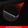 For Cadillac XT5 2016-2017 Real Carbon Fiber Inner Gear Shift Panel Decorative Cover Car Interior Decoration Accessories Sticker