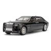 1/18 Rolls-Royce Phantom Model Car, Zinc Alloy Pull Back Toy Diecast Car with Sound and Light, Realistic Modeling Model Toy