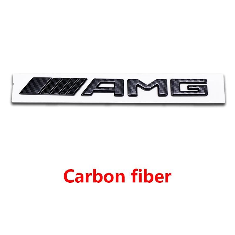 3D ABS AMG Letters Rear Trunk Emblem Badge Sticker For Mercedes Benz W205 W206 W213 W214 2017-2025 Auto Car Styling Accessories Uhdx40