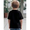 European Sizes Kids' 67 Number Print Baseball Bat & Drip Graphic T-Shirt - Casual Short Sleeve Round Neck Summer Top for &, H-Line Fit