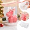 Christmas Deer Silicone for Resin, DIY Ornament Making