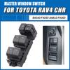 For Toyota Rav4    CHR 2016- Electric Power Master Door Window Switch 84040‑F4050 84810-F4060 LED Blue