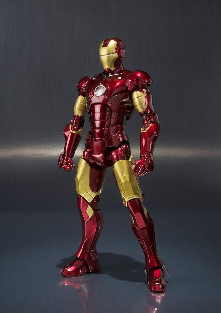 TAMASHII NATIONS Iron Man Mark 3 155mm bewegliche Figur SHFiguarts Ca.. ABS & PVC & Druckguss
