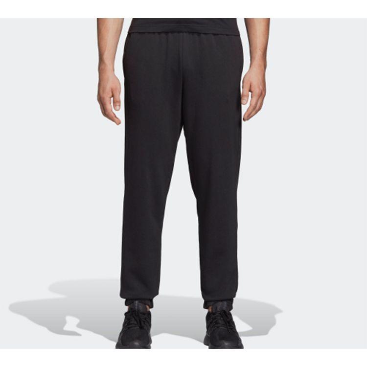 adidas Neo Logo Knit Joggers Men Bottoms Black DQ3081