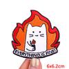 NEW Cartoon Animal Embroidered Patches Goose Frog Cat Patch Iron On Patches For Clothing Hats Jackets Backpack Embroidery Badges