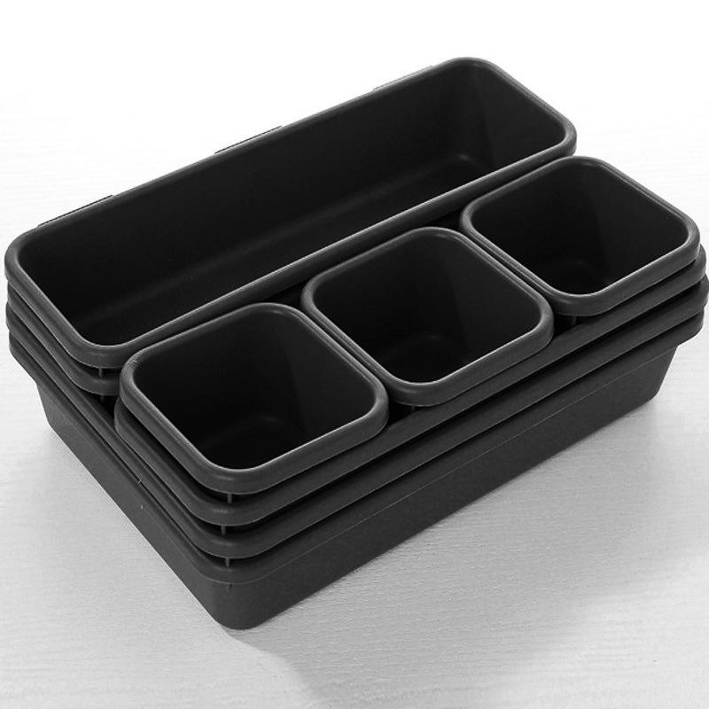 Home Furnishings Drawer Plastic Organizer Compartmentalized Combination Of 8 Sets Of Cosmetic Storage Desktop Organization