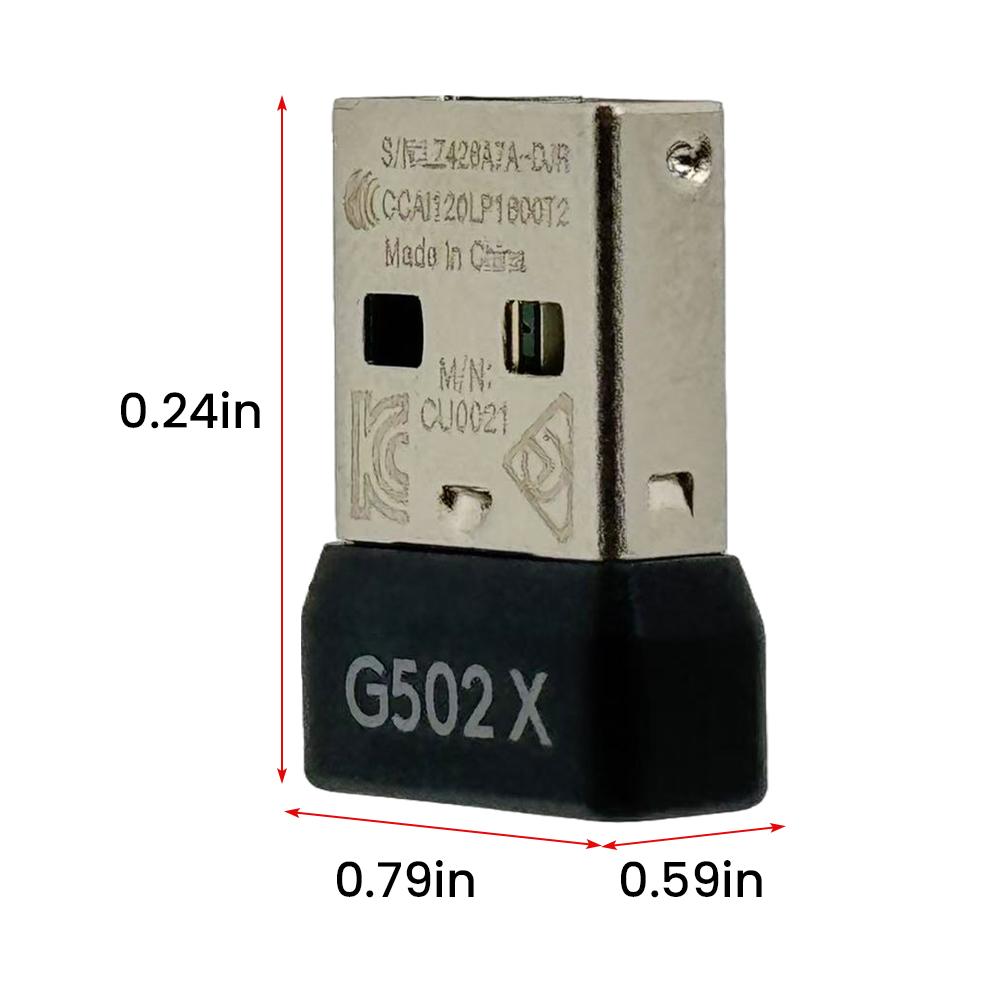 Récepteur Dongle USB Sans Fil Adaptateur Récepteur Souris USB Portable Dongle Récepteur USB pour Souris Logitech G502X