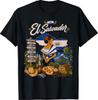 El Salvador Flag Salvadorian Pride Independence Day Gift T-Shirt
