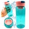 Borraccia Sportiva Resistente Con Filtro Graduato 650 Ml
