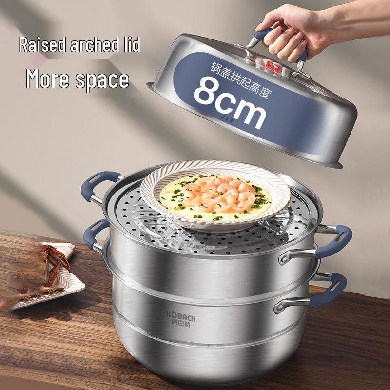 Kangbach 304 Stainless Steel Multi-Cooktop Steamer Pot
