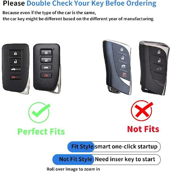 Etui na kluczyk TPU pasujące do Lexus RX ES GS LS NX RS GX LX RC LC Smart Key Fob