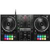 HERCULES DJCONTROL INPULSE 500 - Controlador DJ - Interfaz de audio y mezclador hardware integrados - 16 pads retroiluminados (RGB) - Negro