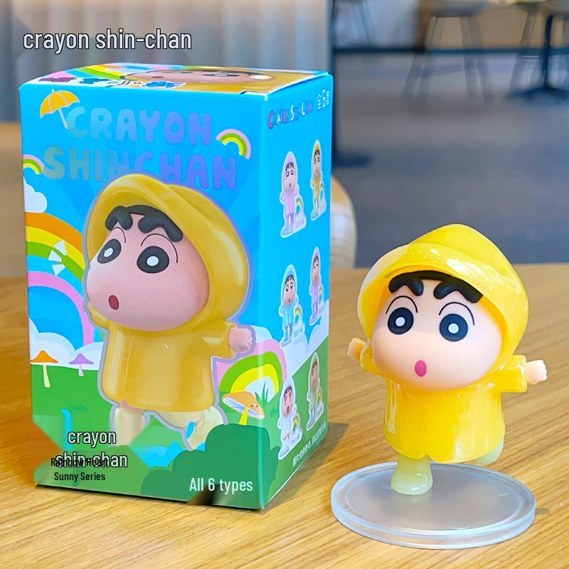 Crayon Shin-chan Shake Shake Desktop Ornament Trendy Toy Doll Blind Box