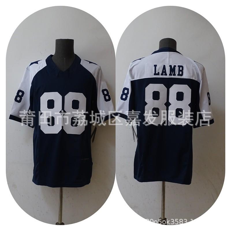 Mens NFL Team Jersey Cotton Sports Shirt Vikings Chiefs 49ers Embroidered Football Uniform Fall