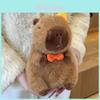 Capybara Plush Toy Stuffed Animal Doll Pillow Birthday Gift White 12cm Cute Soft Short Plush