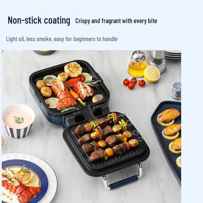 Morphy Richards Multi-functional Electric Grill & Breakfast Maker MR8600 CN Plug (adapter Included)