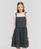 Depound Check Layered Dress [Black]