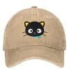 Chococat Head Casual Baseball Cap Summer Trucker Hat Breathable Hiking Fishing Snapback Cap UnisexTeens Stylish Baseball Caps