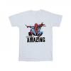 Girls Spider-Man Amazing Cotton T-Shirt