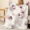Warm Flannel Throw Blanket Lightweight Soft Cozy, Ideal for Couch Naps, Home Decor, Halloween & Christmas