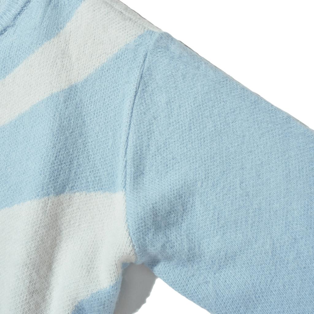 FILLUMINATE Symbol Jacquard Round Knit - Sky Blue