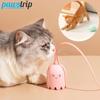 Smart Cat Toy Interactive Pet Toys for Cats Electric Rolling Ball Kitten Toys Silicone Rotate Cat Playing Toy Pet Supply