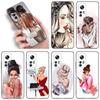 Girl Princess Love Phone Case For Xiaomi Mi A2 8 9 SE Note 10 10T 11 12 Lite 9T 11T 12S 12T Pro A3 6X 12X Soft TPU Black Cover