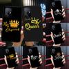 Crown QUEEN & KING Couples Case For Xiaomi 14T 11T 12T 13T Pro 13 14 Ultra POCO X7 Pro X3 X5 F3 F5 F6 M6 X6 Pro Cover
