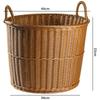 Handun Woven Laundry Basket with Handles