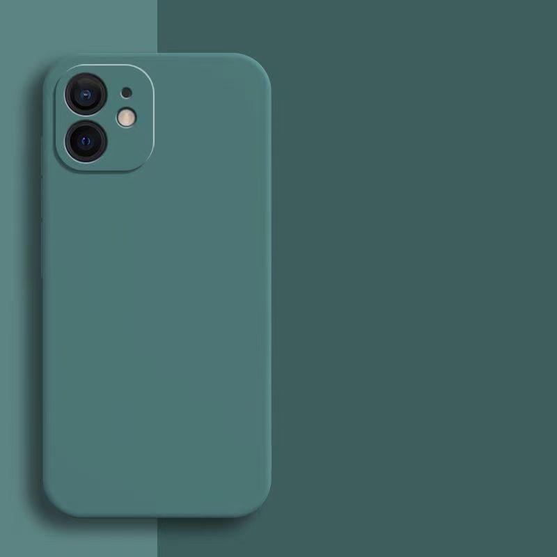 Liquid Silicone Protective Phone Case For Iphone 11 12 13 Mini 14 15 16 16e 17 Air Pro X XR XS Max 7 8 Plus SE 17e Back Cover