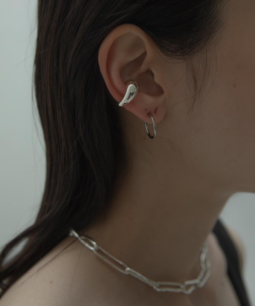 Novice Tokyo Drop Ear Cuff / Silver