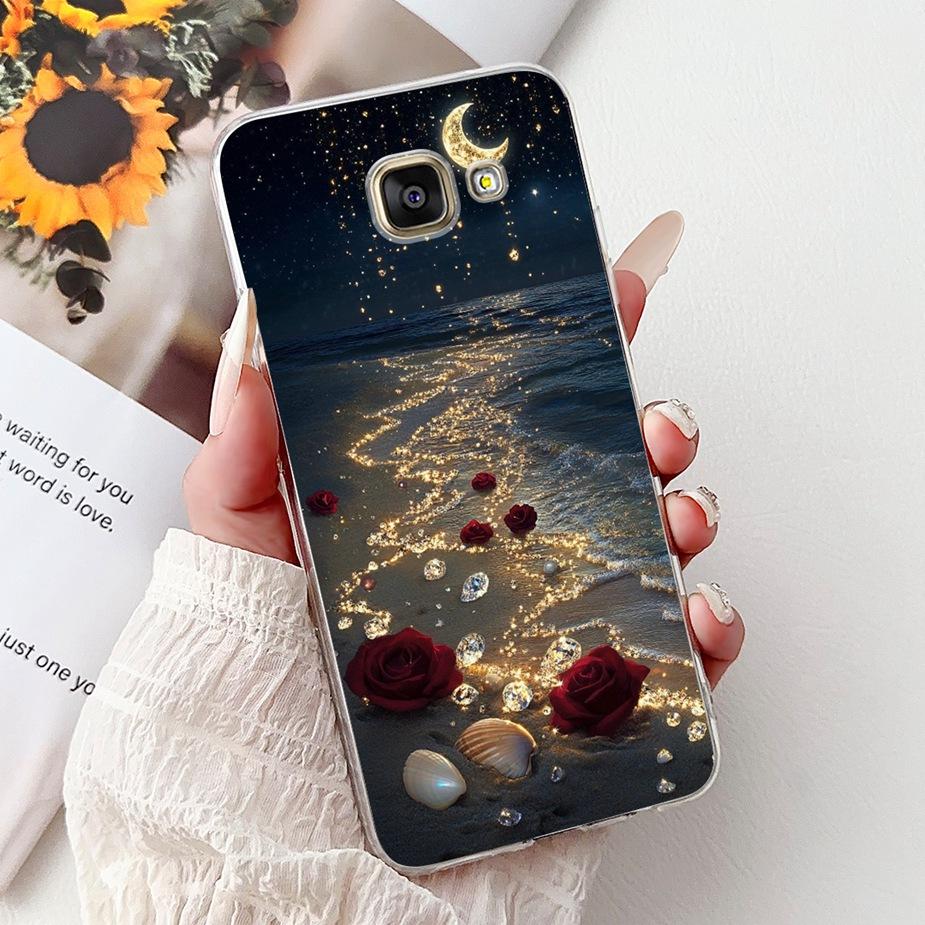 For Samsung Galaxy A5 2016 2017 Case SM-A510F SM-A520F Stylish Painted Cover Soft Silicone Cases For Samsung A5 2017 2016 Fundas