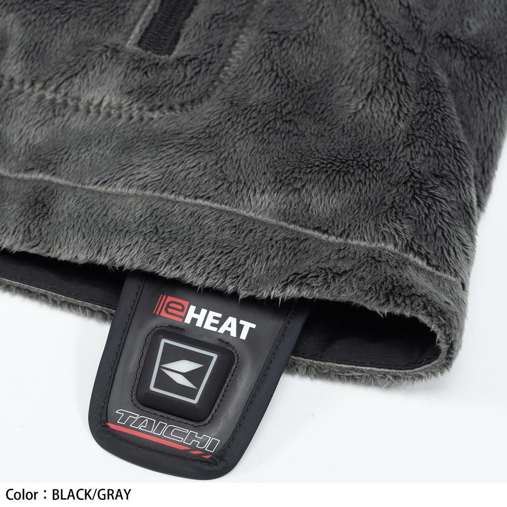TAICHI RS Motorcycle Heated Inner Cold Weather 3 Temperature Detachable Size L e-HEAT Jacket, Autumn/Winter, Protection, Settings, Hood, Black,