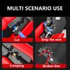 Multifunctional Special Wire Stripping Pliers Pressing Wire Winding Scissors for Electrician Cutting Wire Stripping Skin