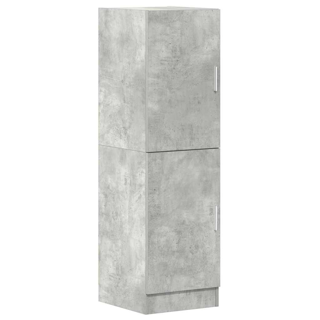 Kitchen Cabinet Concrete Grey 38 X 41.5 X 131.5 Cm Engineered Wood