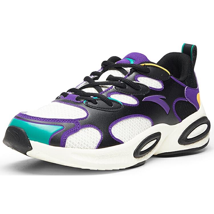 Anta Run Collection 'White Black Purple' Men's 112025591-1