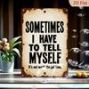 Vintage Retro Quote Metal Wall Art Kitchen Home Decor Tin Sign Poster
