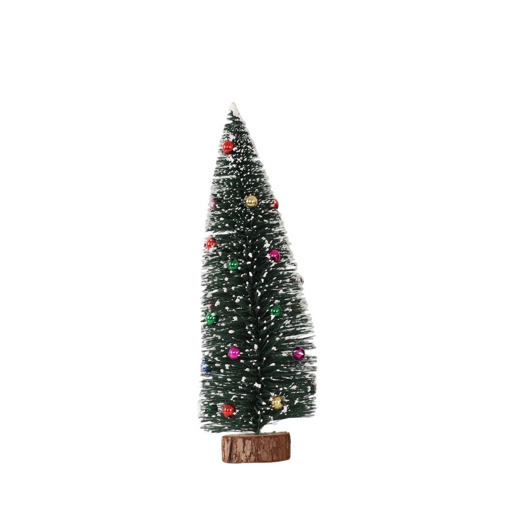 Christmas Decorations, Flocked With Beads, Small Christmas Tree, Christmas Table Decoration, Small Christmas Tree For Desktop