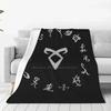 Tutti i Simboli delle Rune-Shadowhunters Ultima Coperta Leggera Calda Super Morbida Shadowhunters Shadow Hunters The Mortal Instruments#