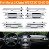 Dash Console A/C Air Vent Outlet Grille Repair Kit For Mercedes Benz E Class Sedan W212 E180 E200 E260 E300 E320 E400 2014 2015
